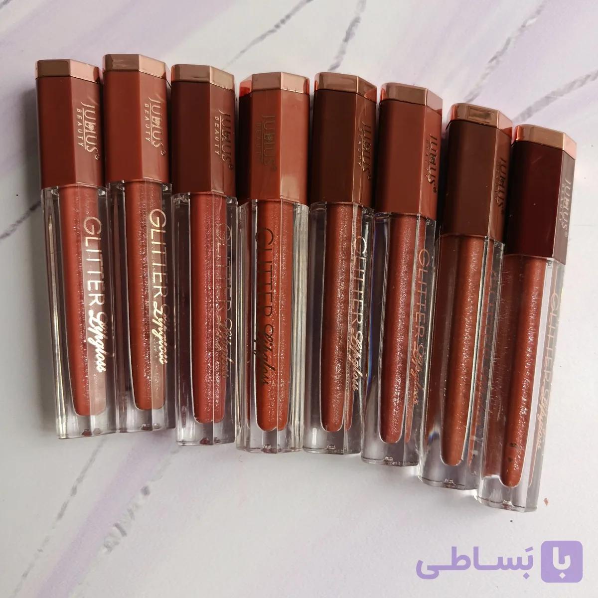 رژ لب مایع لیپ گلاس شاین دار رژلبی ژلیوس ژولیوس جلیوس