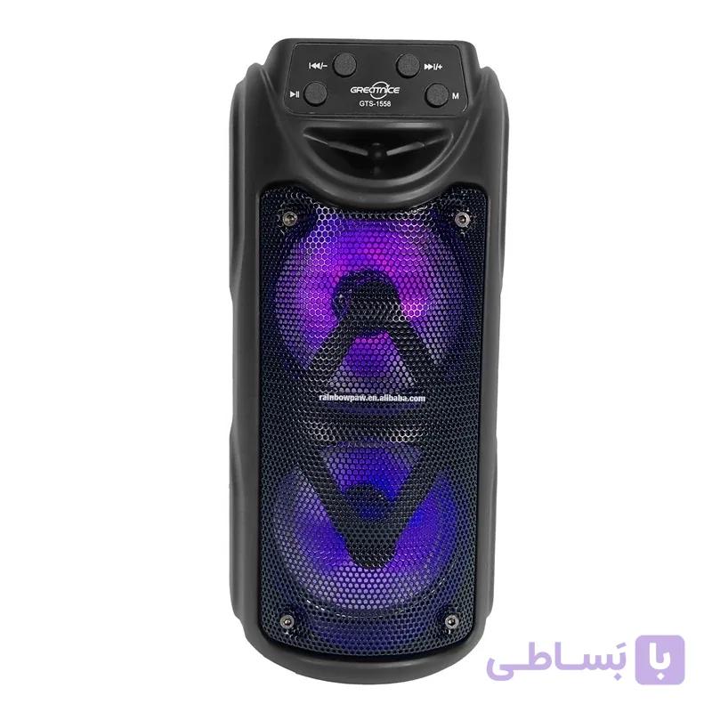 اسپیکر بلوتوثی قابل حمل مدل GTS-1550