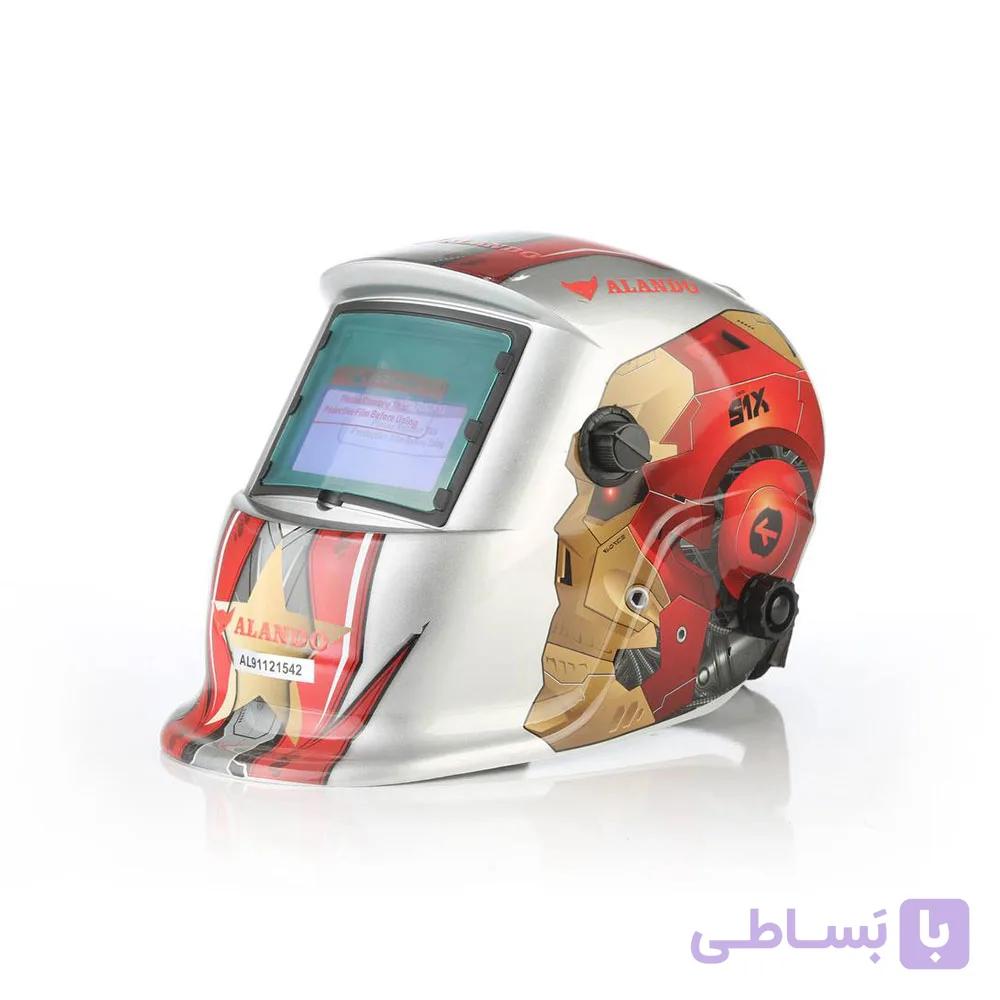 کلاه ماسک جوشکاری اتوماتیک آلاندو AL-9112