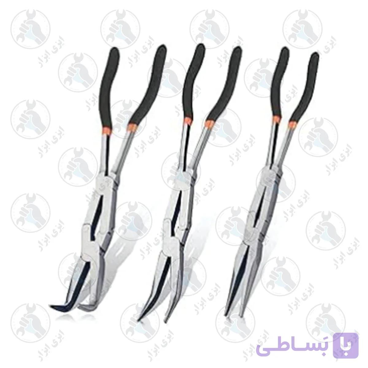 سری 3 عددی دمباریک 13 اینچی دو بازو LK کد A9515 — تصویر 1