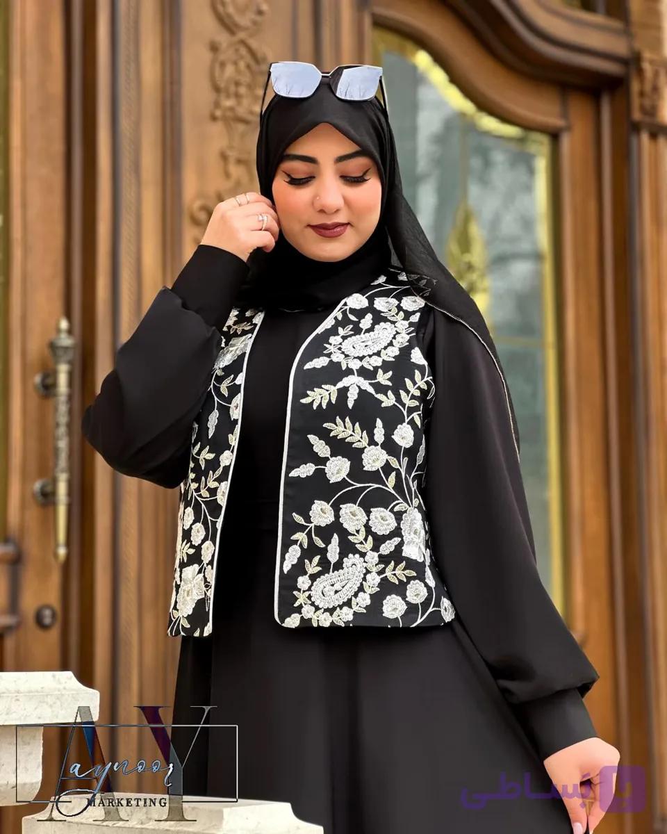 عبای مجلسی پیراهن و وست گندم