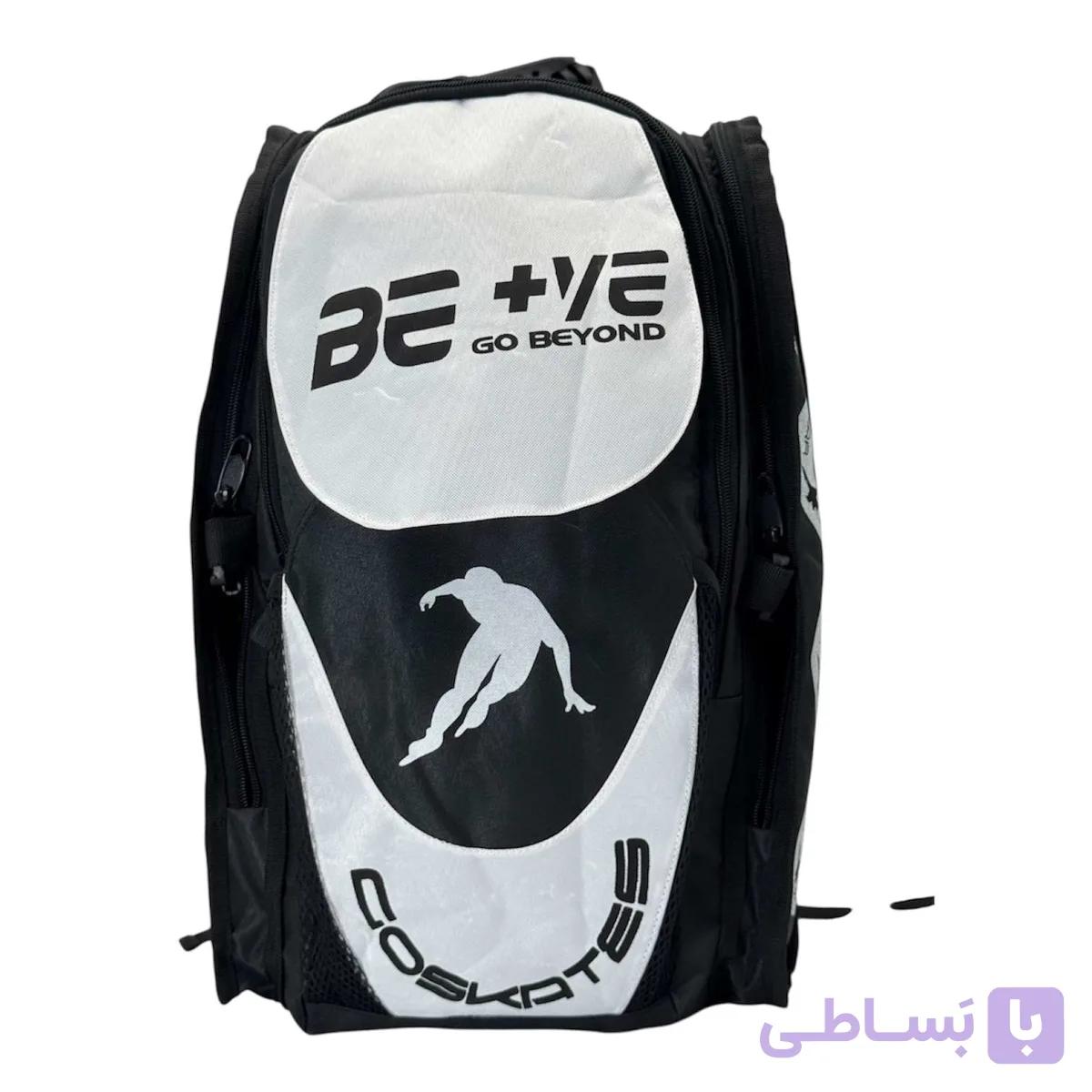 کوله پشتی اسکیت مدل +B سفید — تصویر 1
