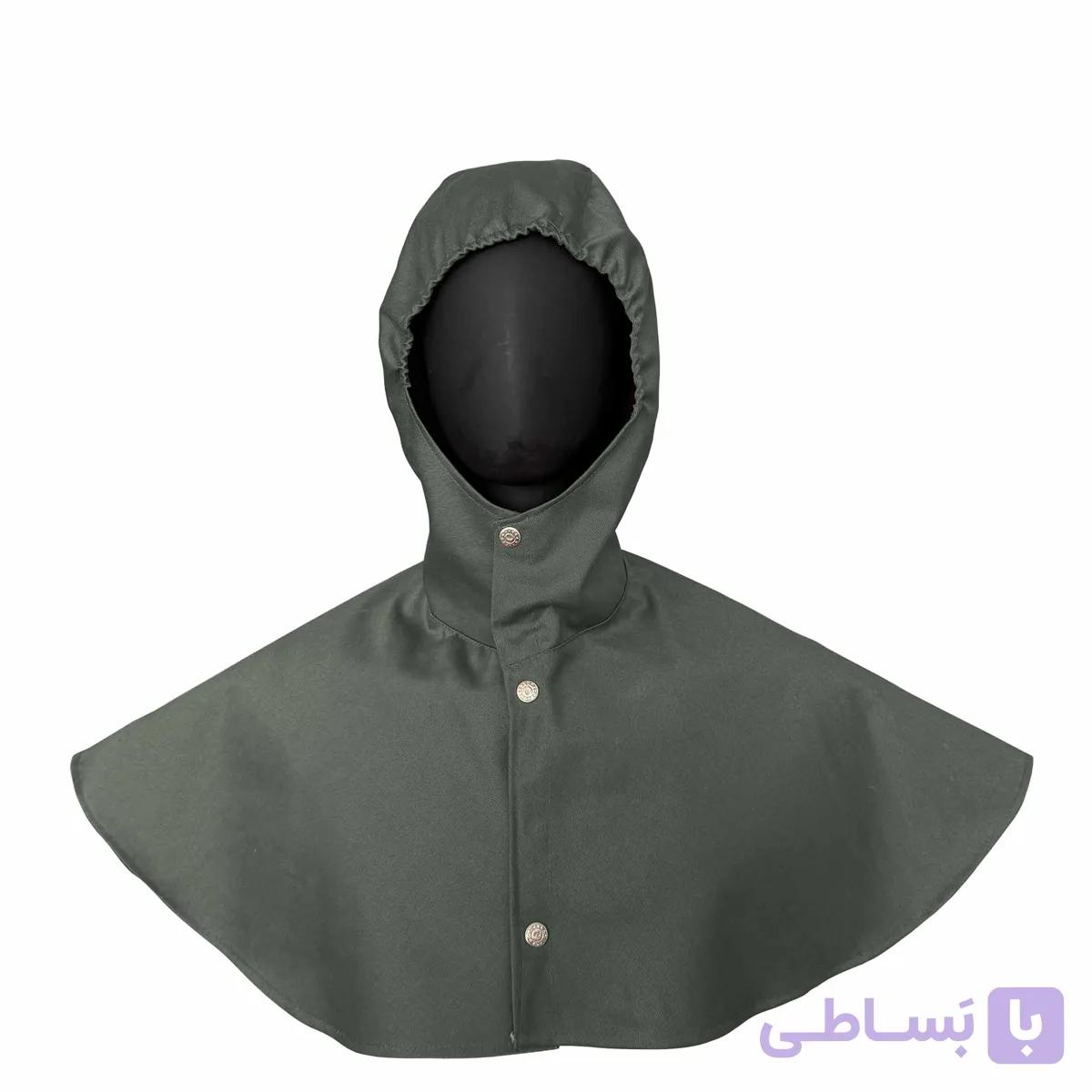 کلاه مقنعه کتان دکمه دار — تصویر 1