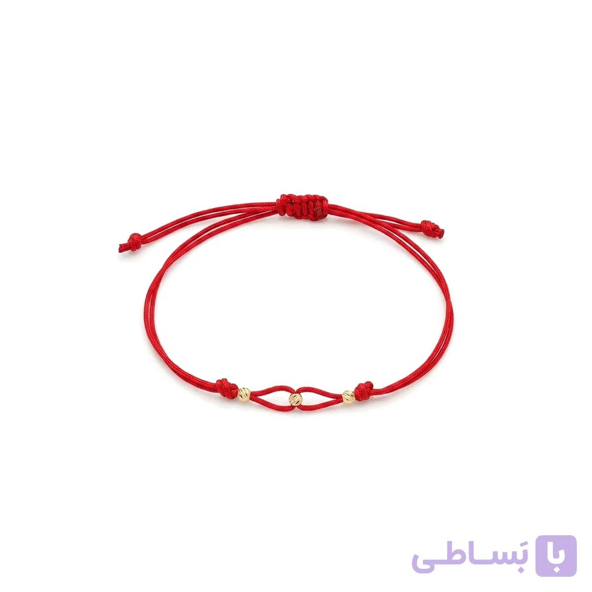 دستبند طلا و نخ البرناردو — تصویر 1