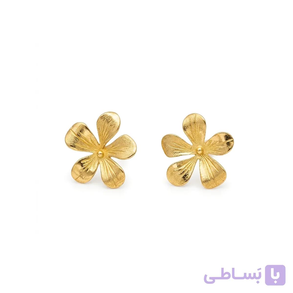 گوشواره طلا یاسمینا — تصویر 1