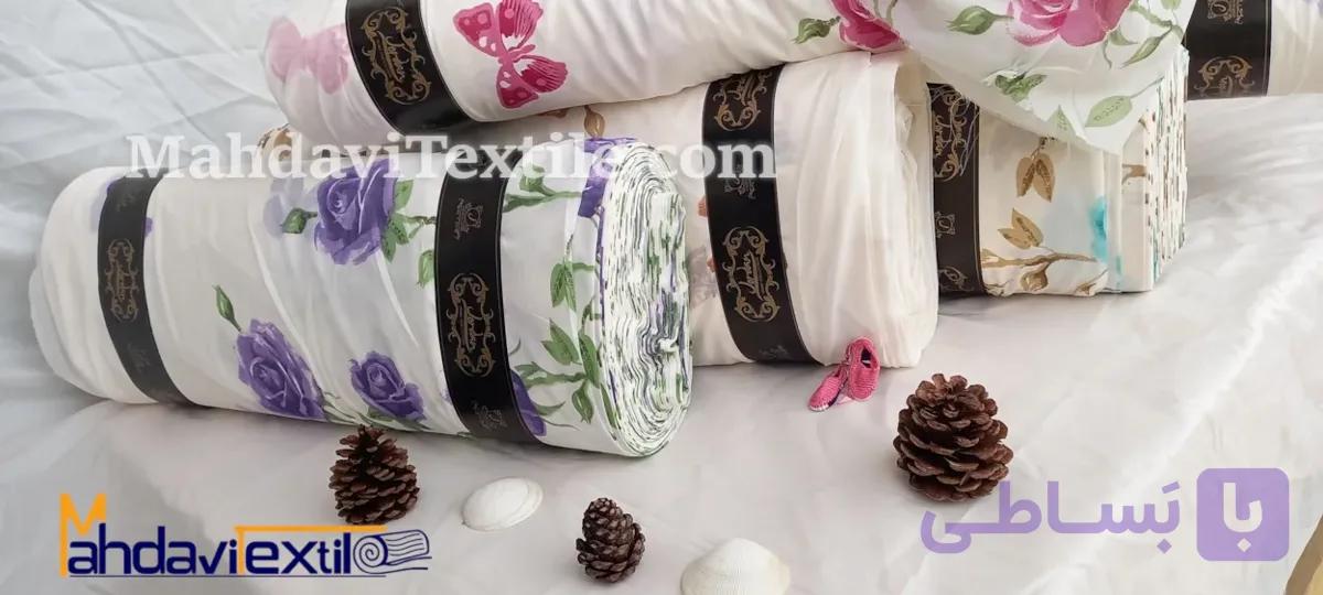 و قیمت پرده حریر چاپی