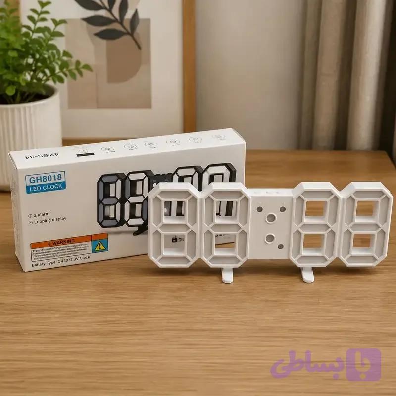 ساعت دیجیتال رومیزی مدل GH8018 — تصویر 1
