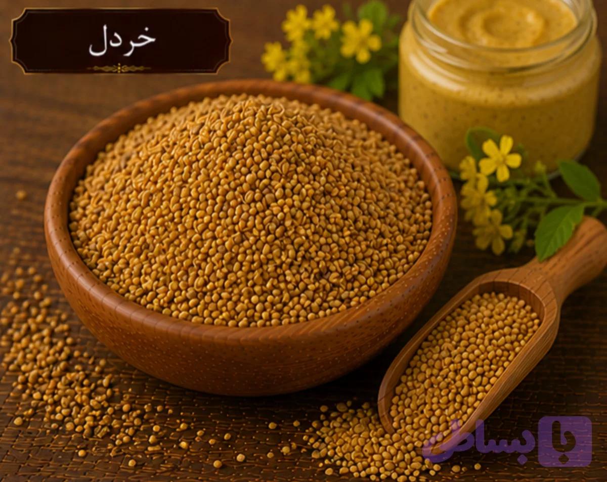 تخم خردل/100 گرمی