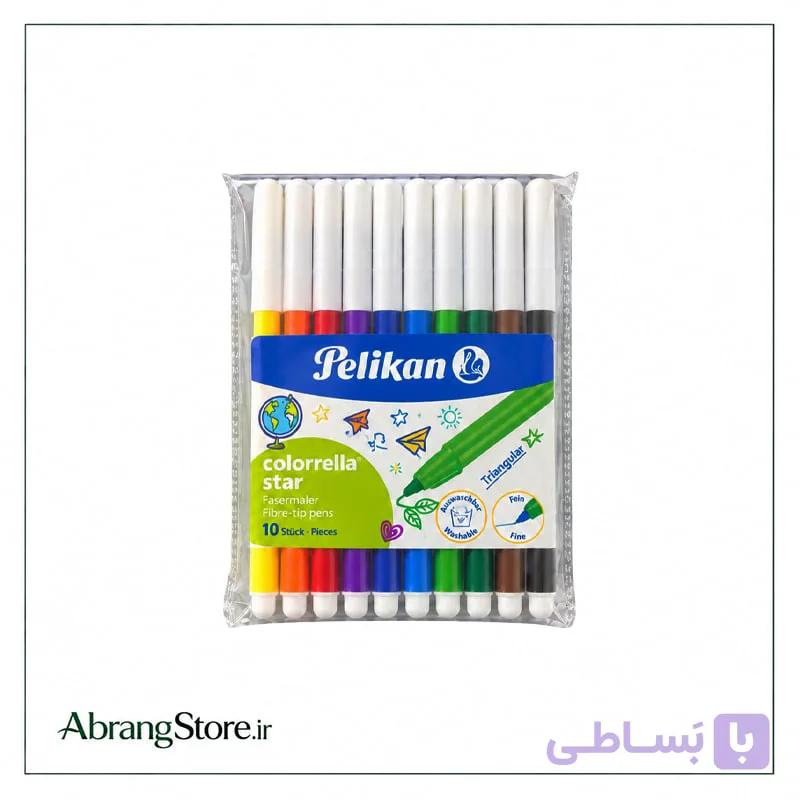 ماژیک رنگ آمیزی پلیکان 24 رنگ | Pelikan colorella star Fibre-tip pens
