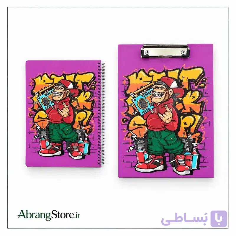 ست دفتر و تخته شاسی A4 ریوالدو — تصویر 1