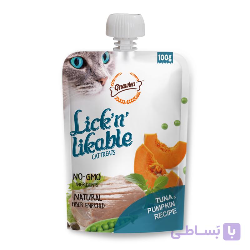 پودینگ گربه گناولرز Gnawlers با طعم تن ماهی و کدوتنبل
