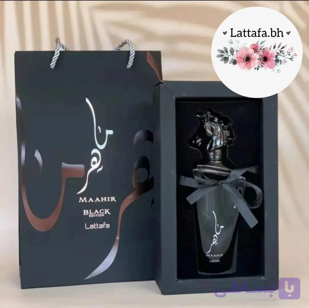 ادکلن عربی ماهر‌مشکی مردانه لطافه حجم ۱۰۰ میل