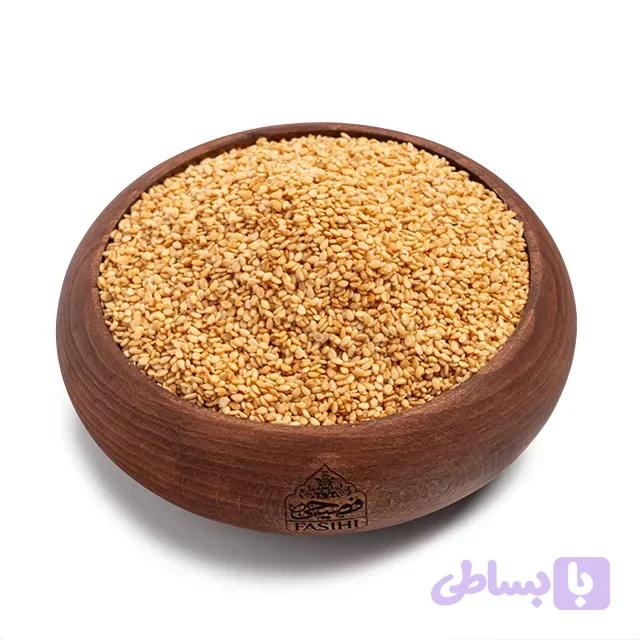 کنجد قهوه ای