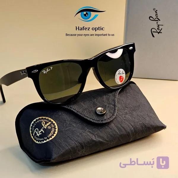 عینک آفتابی ریبن ویفرر سایز54 RAY BAN WAYFARER RB2140 POLARIZED — تصویر 1