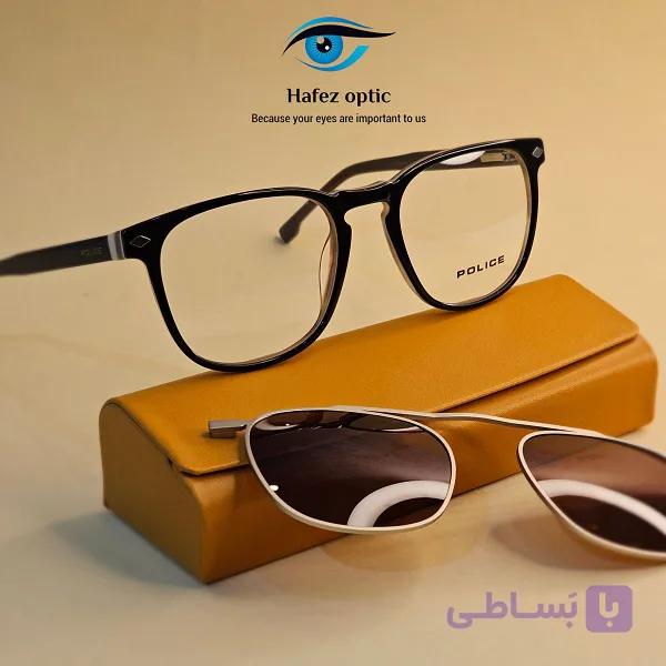 عینک طبی کاور دار پلیس POLICE HS5102 — تصویر 1