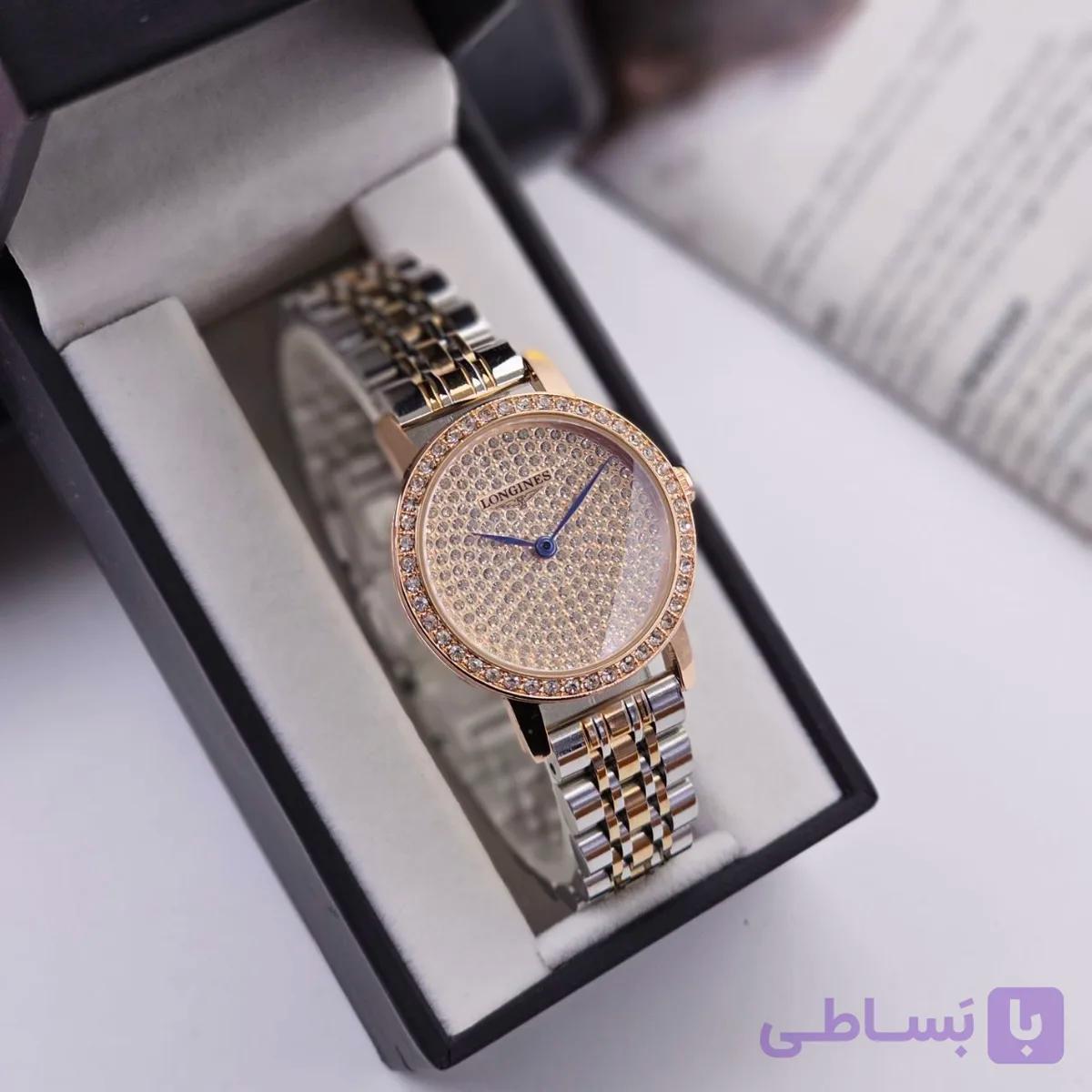 ساعت مچی زنانه لونجین LONGINES لوکس و ضدآب