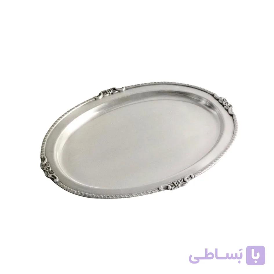 سینی بیضی استیل لبه دار ZARA HOME — تصویر 1