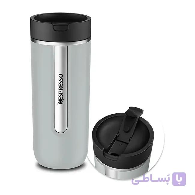 ماگ مسافرتی نسپرسو 540 میلی لیتر آبی دودی Nespresso Travel Mug — تصویر 1