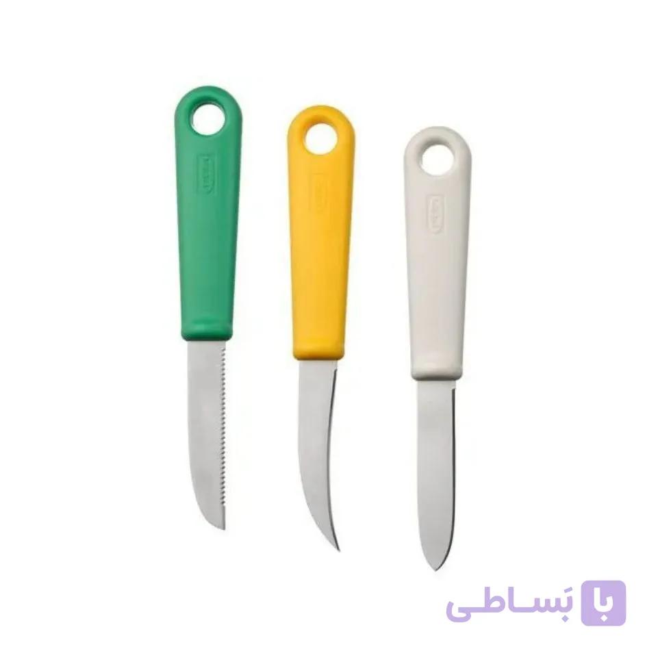 ست چاقو 3 عددی ایکیا IKEA UPPFYLLD — تصویر 1