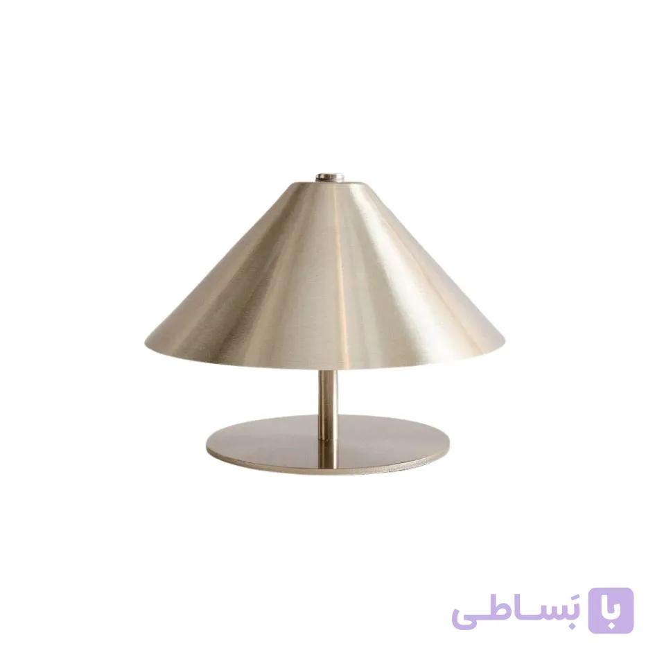 چراغ خواب نقره ای مخروطی zara home — تصویر 1