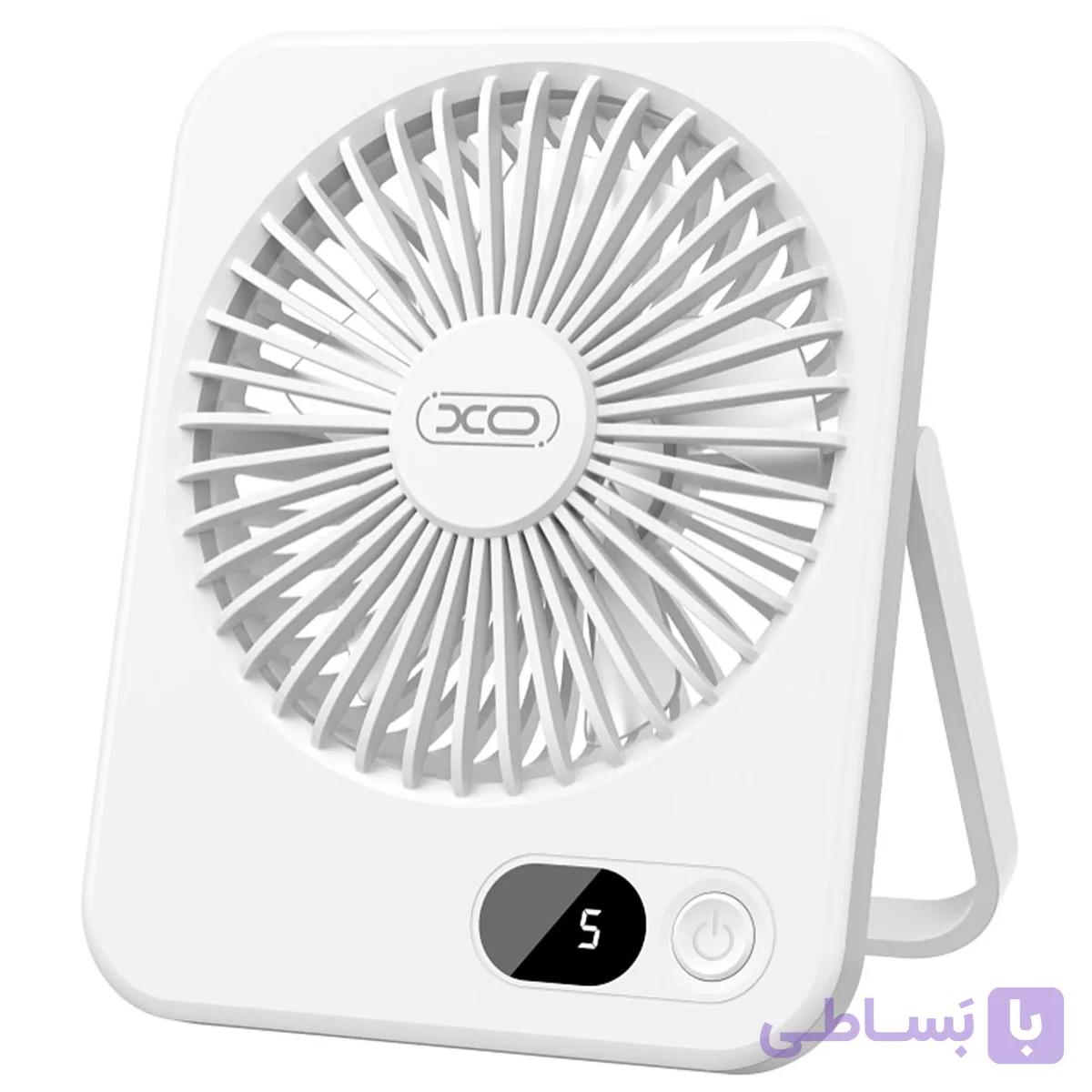 پنکه شارژی رومیزی ایکس او XO مدل MF99 تاشو
