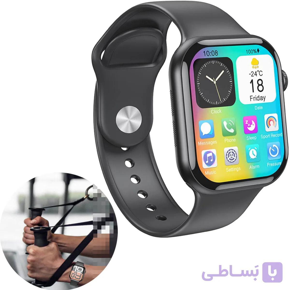 ساعت هوشمند ایکس او XO مدل W10 Pro با نمایشگر AMOLED