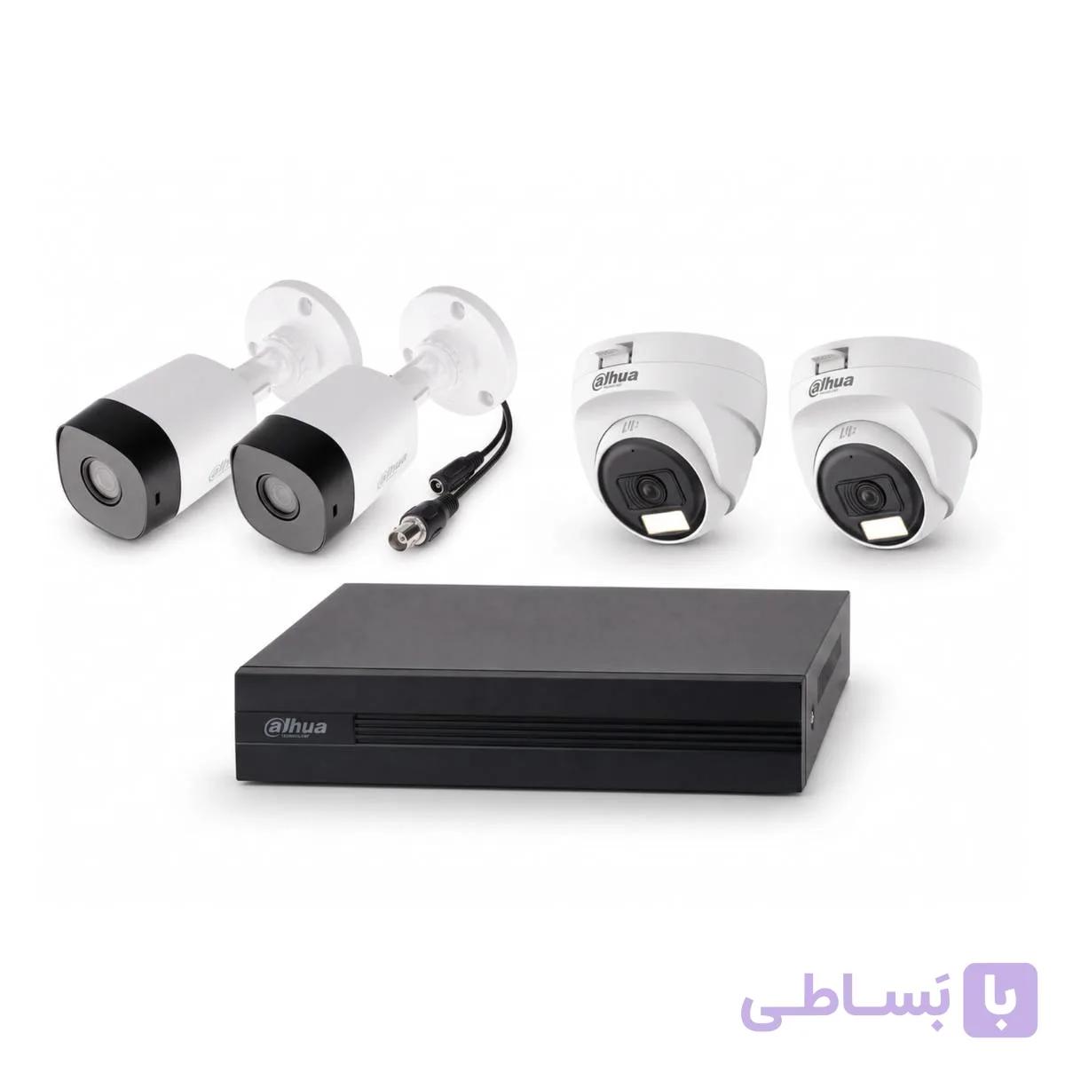 پکیج 4 عددی دوربین مداربسته داهوا