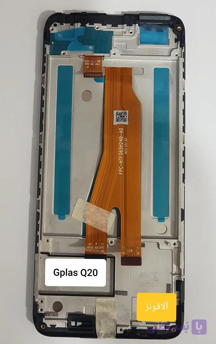 تاچ و ال سی دی با فریم جی پلاس مدل کیو بیست GPLUS Q20 — تصویر 1
