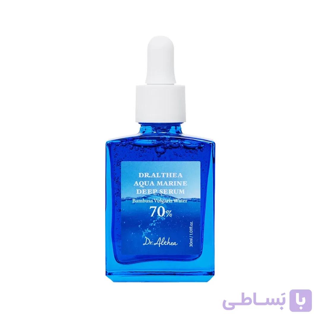 سرم آبرسان و مرطوب کننده عمقی آکوا مارین دکتر آلتیا حجم 30 میل — تصویر 1