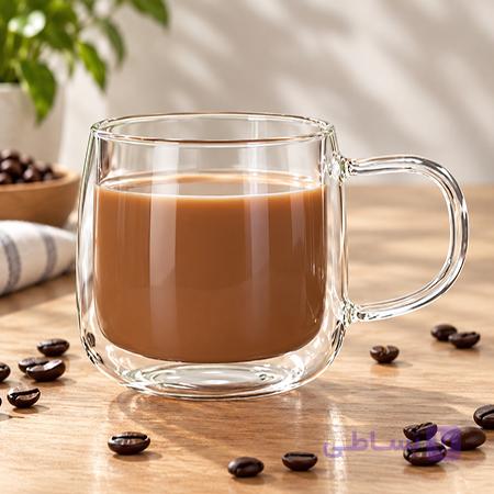 ماگ شیشه ای دوجداره