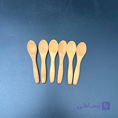 قاشق چای خوری بامبو — تصویر 1
