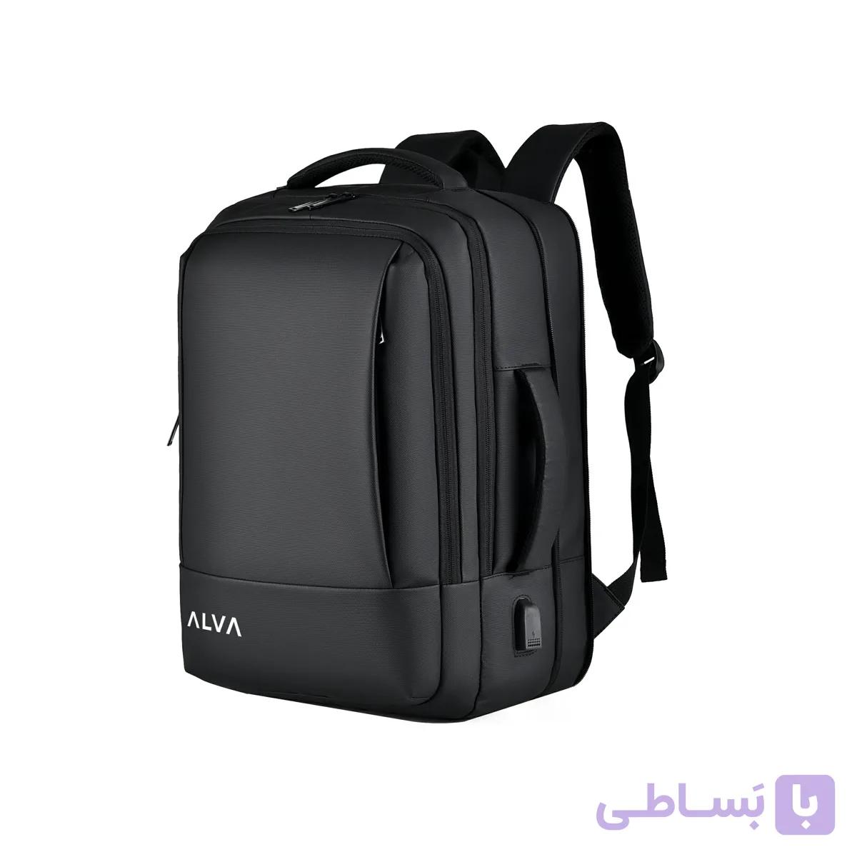 کوله پشتی چند کاره و لپ تاپ آلوا مدل 2103 — تصویر 1
