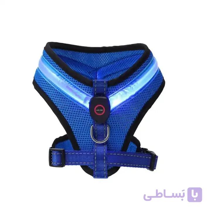قلاده طرح چراغ دار مدل FH01 BL — تصویر 1