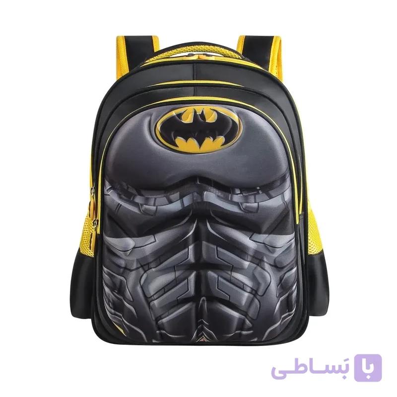 کوله پشتی مدرسه‌ای بچگانه با طرح شوالیه تاریکی بتمن مدل BAT-064 — تصویر 1