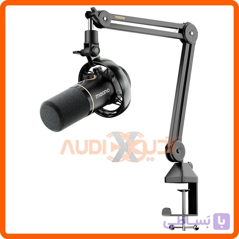 میکروفون استودیویی دینامیک با پایه بازویی ماونو MAONO PD200WS — تصویر 1