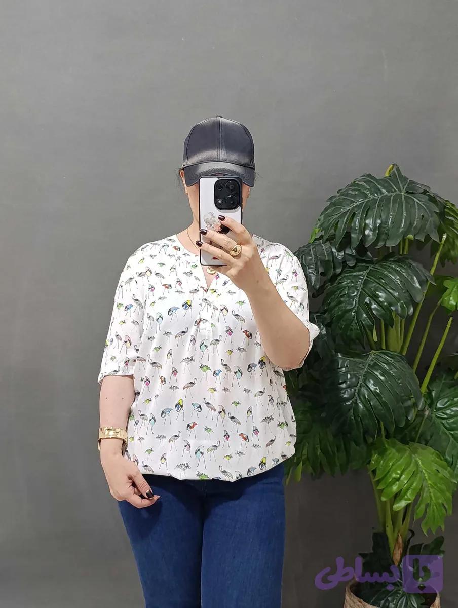 شومیز زنانه کد 12581