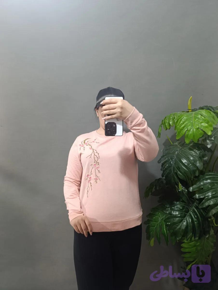 بلوز پاییزه گلدوزی شده کد 12878