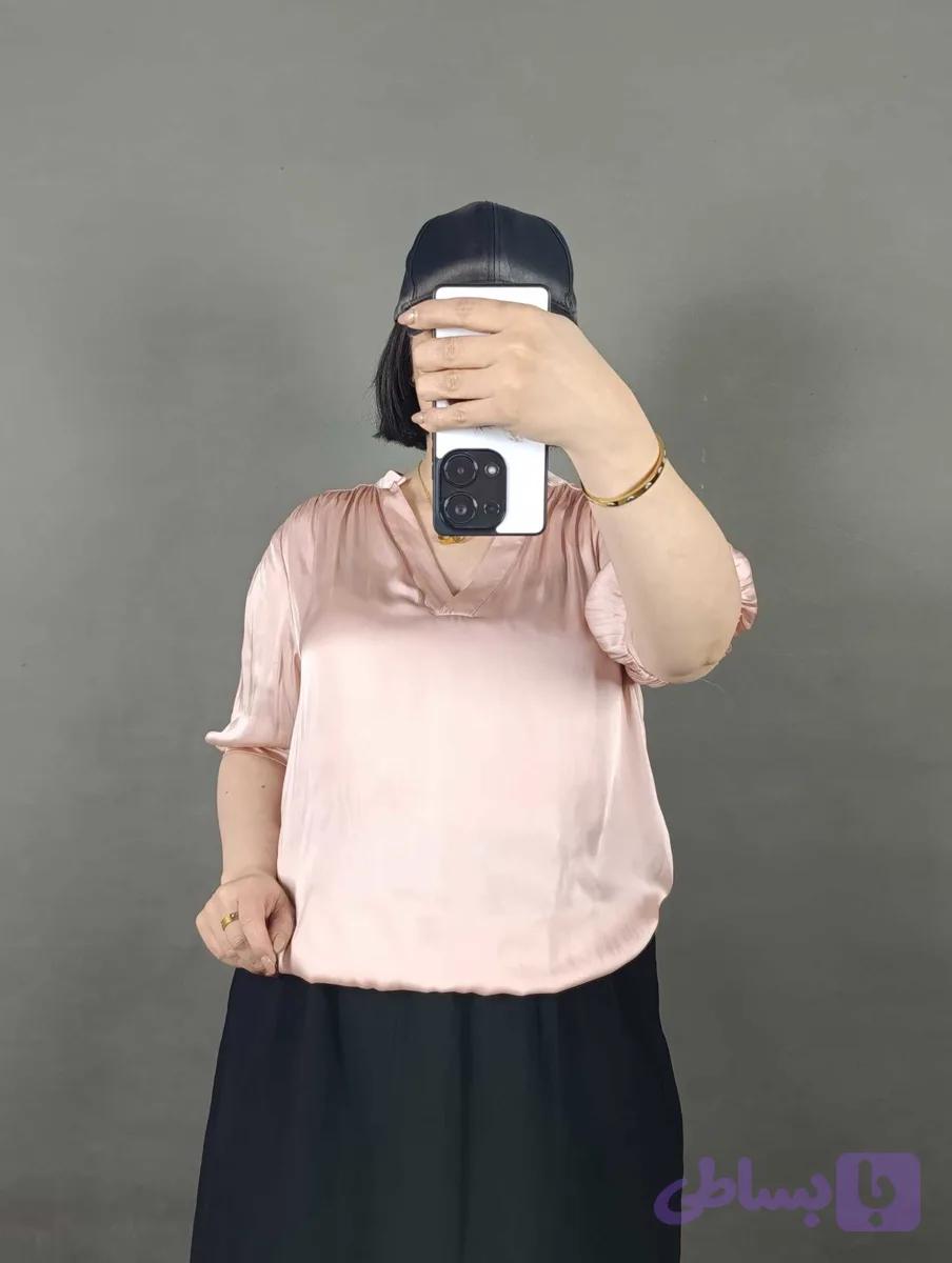 شومیزساتن زنانه کد 13559