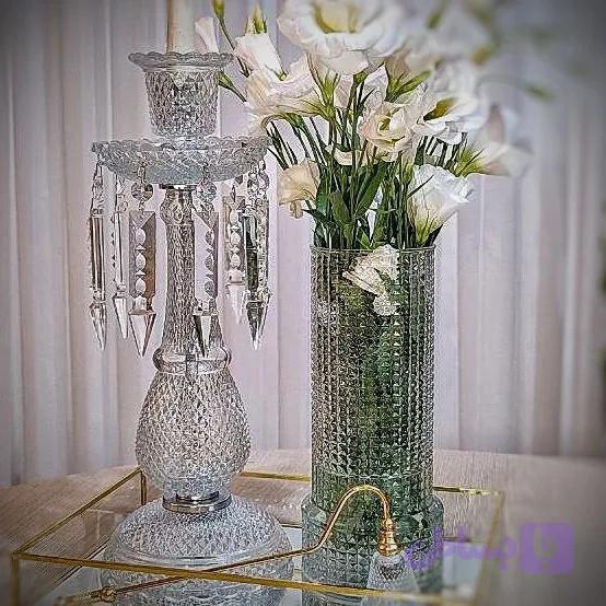 شمعدان باکارات آویز دار
