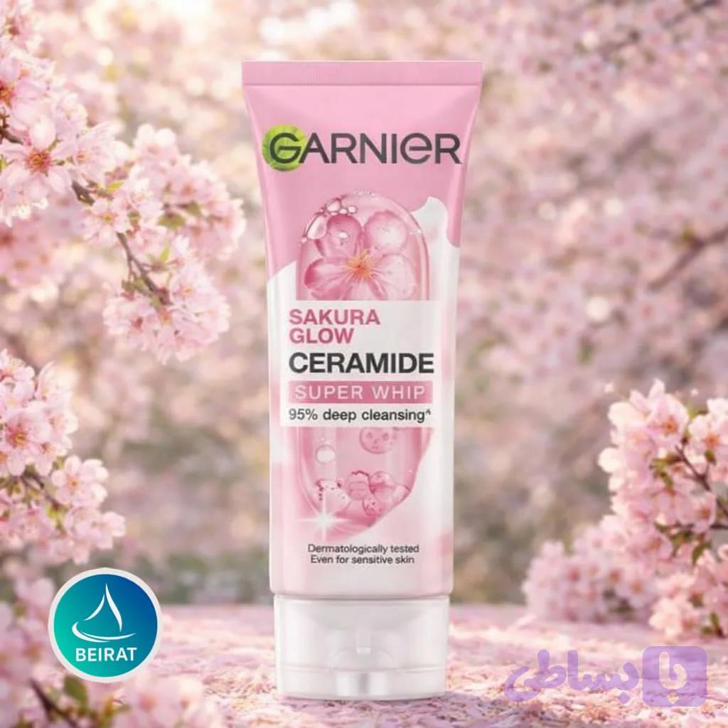 فوم سرامید گارنیر Sakura Glow