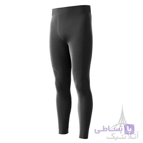 لگ مردانه ورزشی بیس لایر اورجینال برند کرویت Crivit آلمان سیملس مشکی — تصویر 1