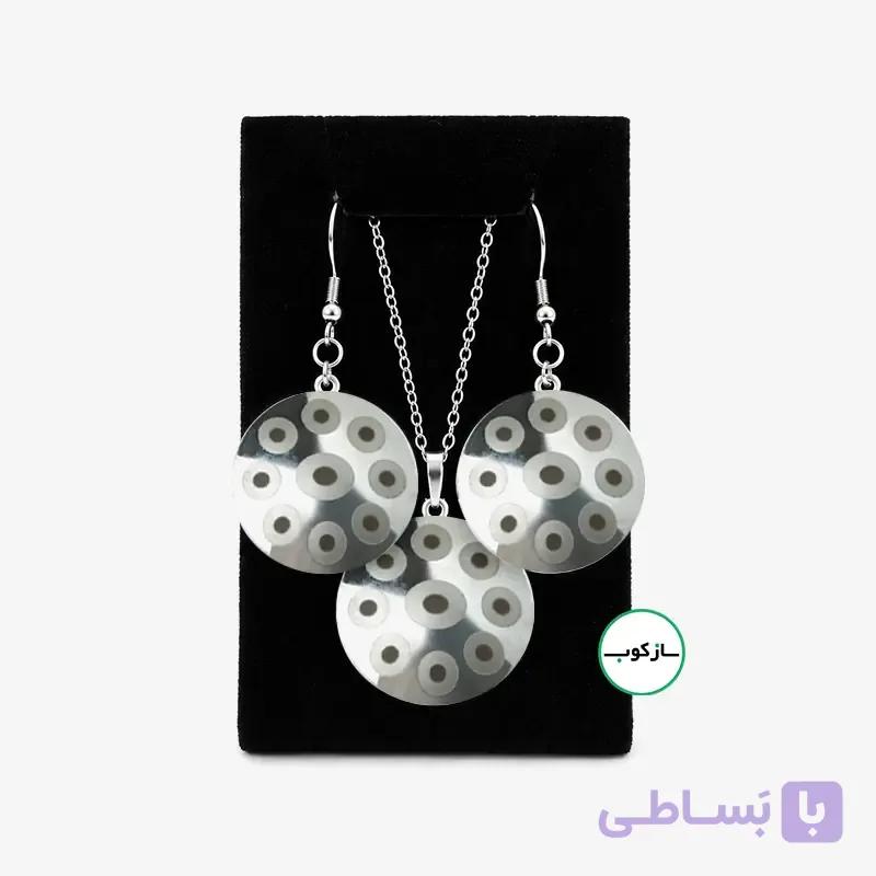ست گردنبند، گوشواره و دستبند هنگ‌ درام برند صِدی — تصویر 1