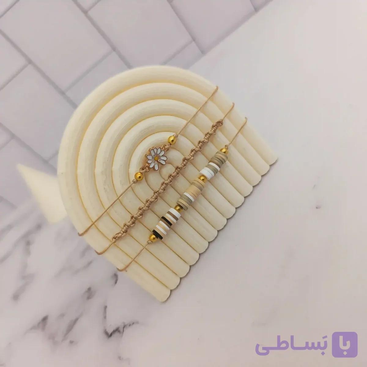 دستبند سه لاین تابستانه کد 01 — تصویر 1