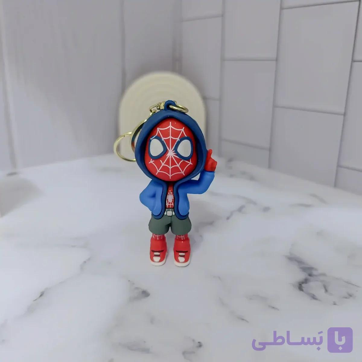 جاکلیدی سیلیکونی مرد عنکبوتی — تصویر 1
