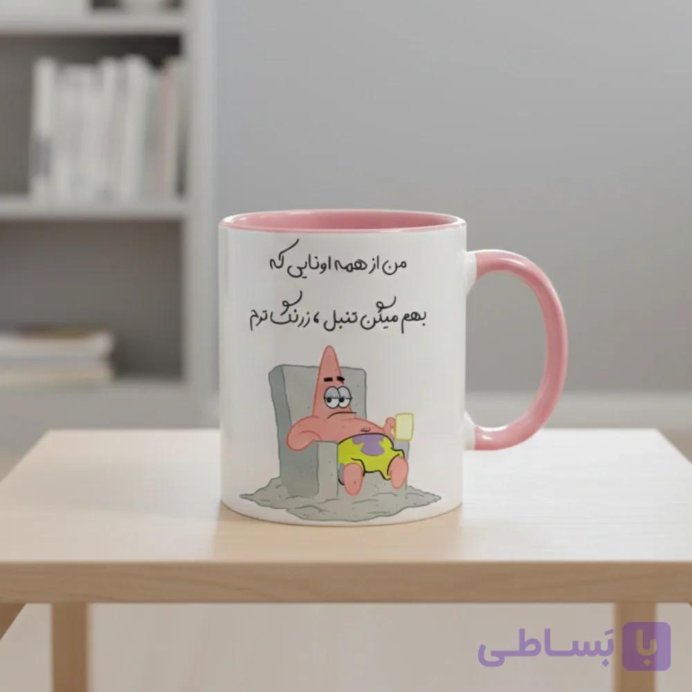 ماگ سرامیکی پاتریک تنبل کد 780 — تصویر 1