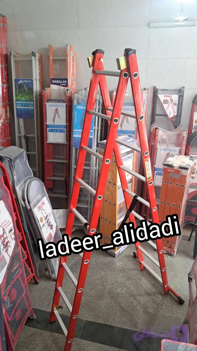 نردبان ۵متری ۱۹پله مخابراتی اورانوس(اهنی+الومینیومی)ارسال از تهران ب سراسر ایران