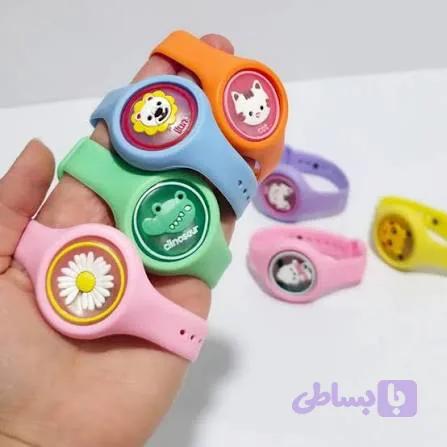 دستبند چراغ دار دفع حشرات مدل کودکانه (گیاهی )