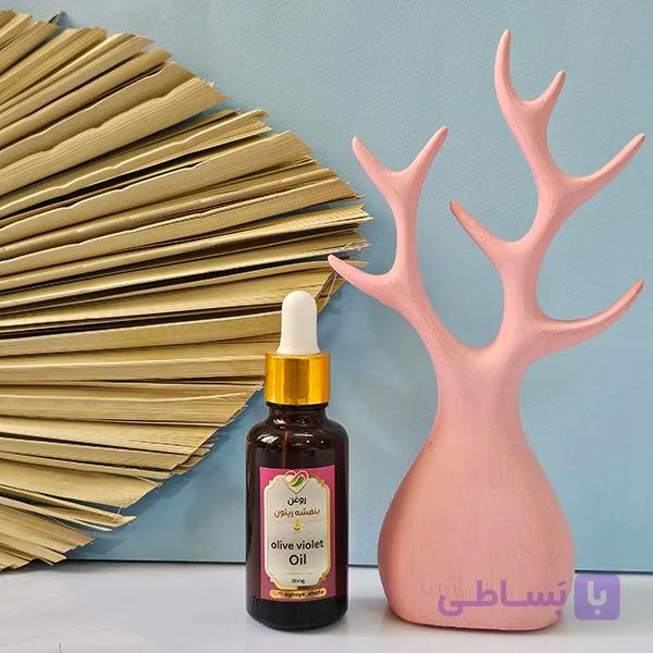روغن بنفشه پایه زیتون | قیمت روغن گل بنفشه بر پایه زیتون | 30 میل — تصویر 1