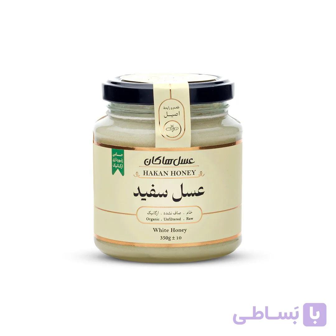 عسل ارگانیک سفید هاکان (400 گرمی)