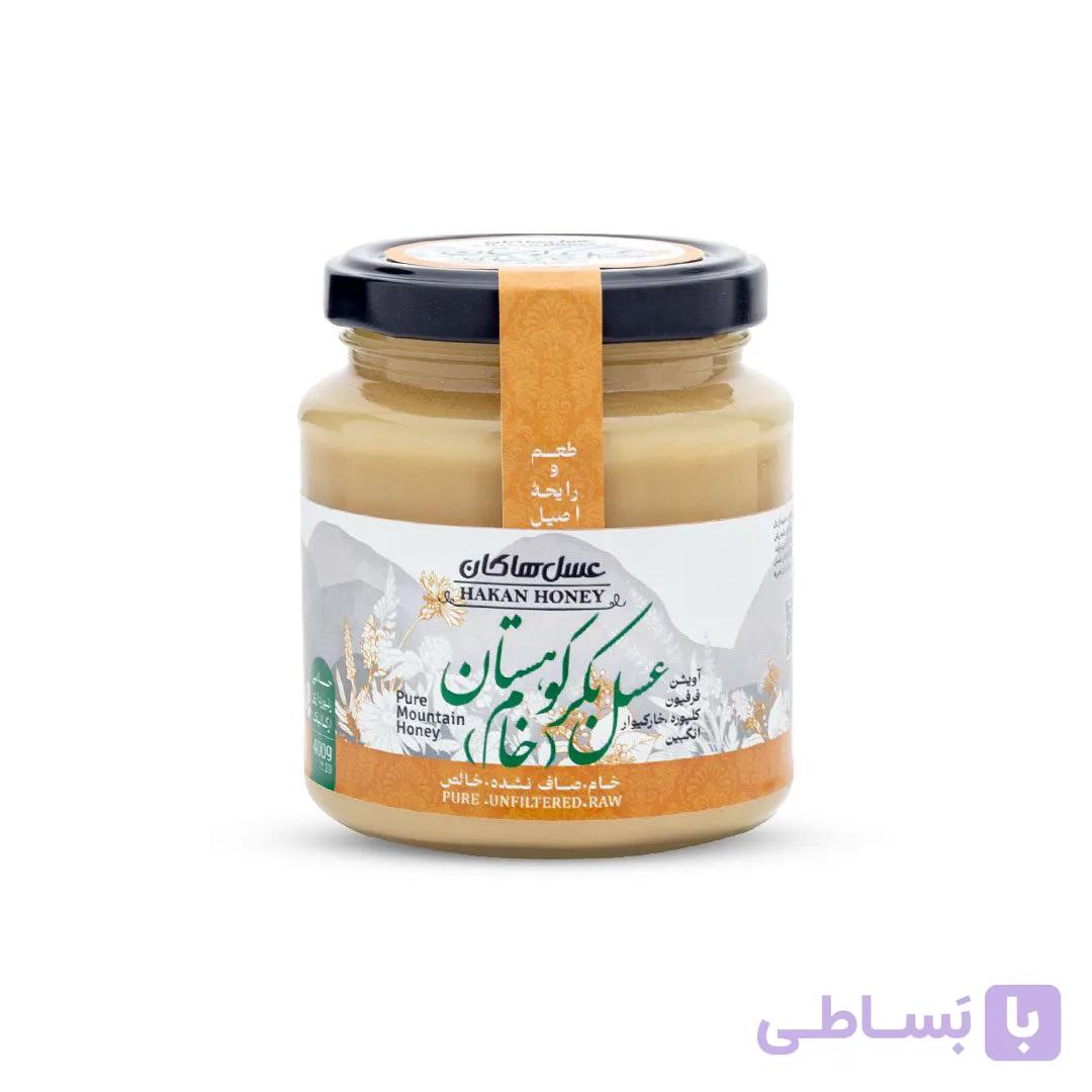 عسل ارگانیک هاکان، بکر کوهستان (کردستان) (400 گرمی)